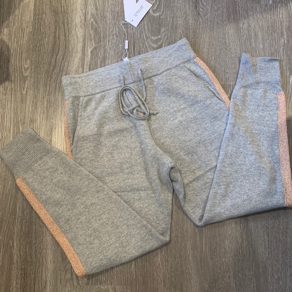 Derek Lam 10 Crosby Cashmere/Wool/Lurex Pants